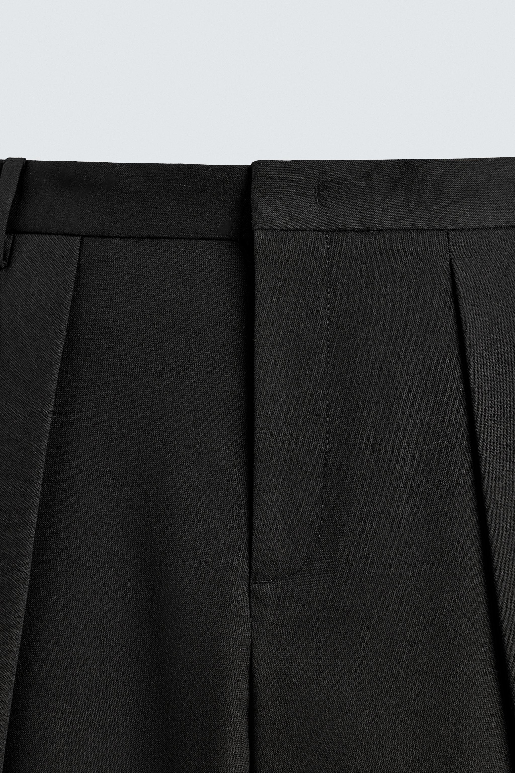 Pantalones Sócrates anchos negros