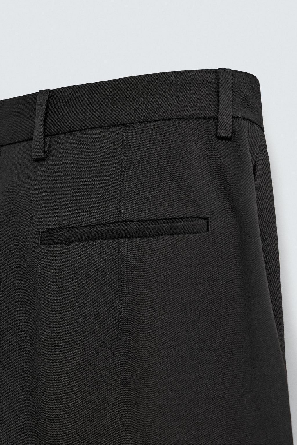Pantalones Sócrates anchos negros