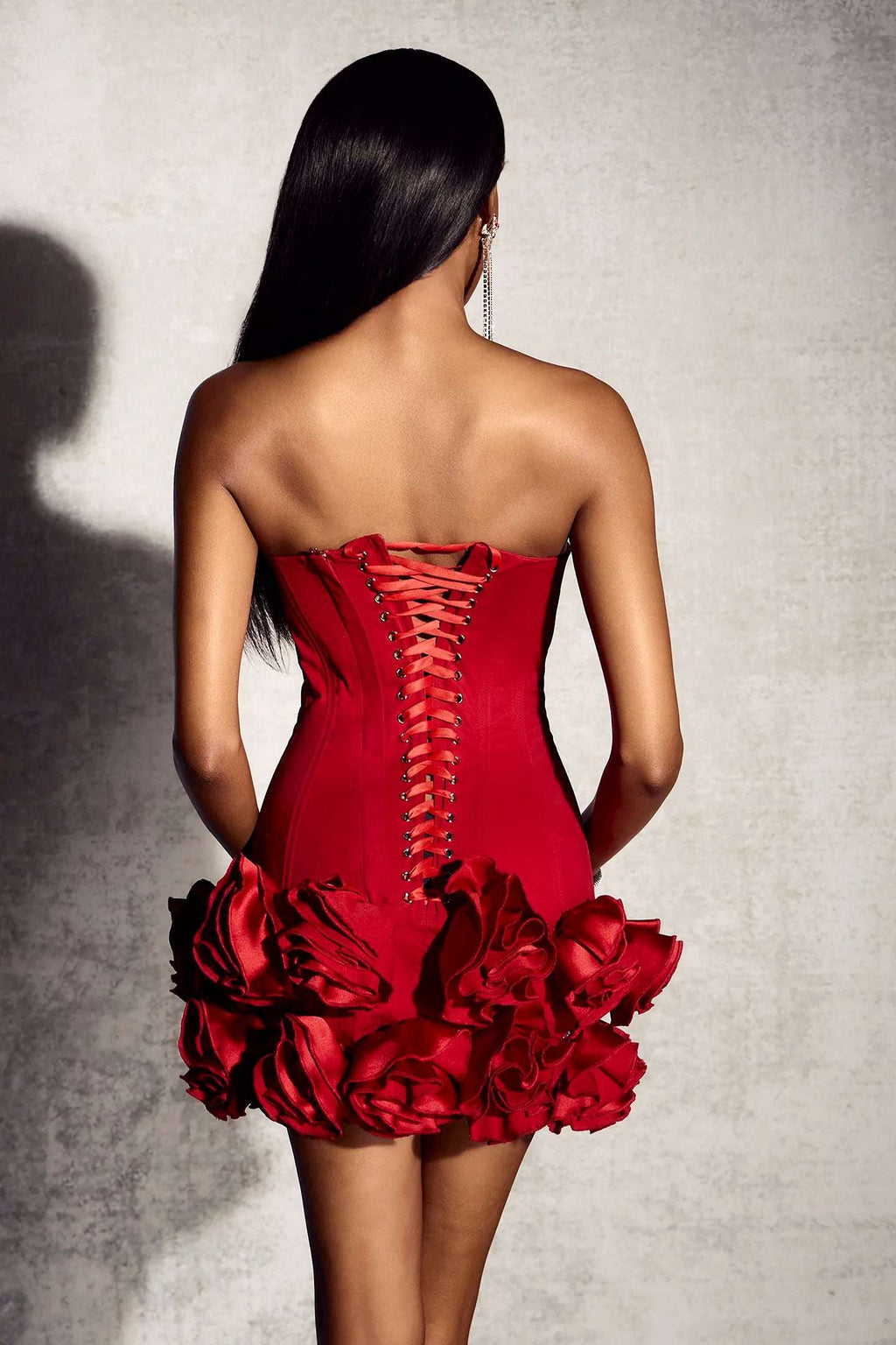 Miranda™ | VESTIDO MINI SIN TIRANTES
