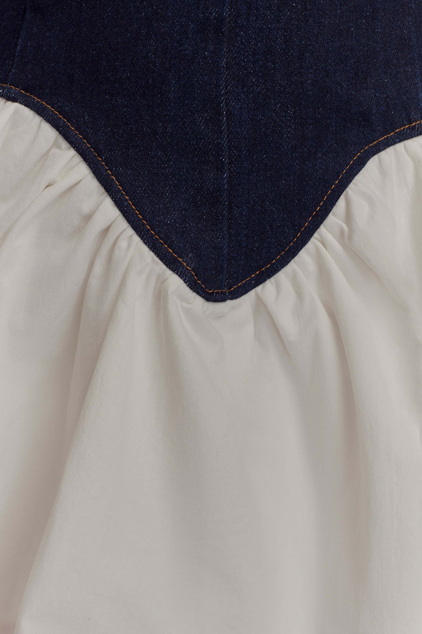 Luna™ | VESTIDO MINI DENIM DE ALGODÓN