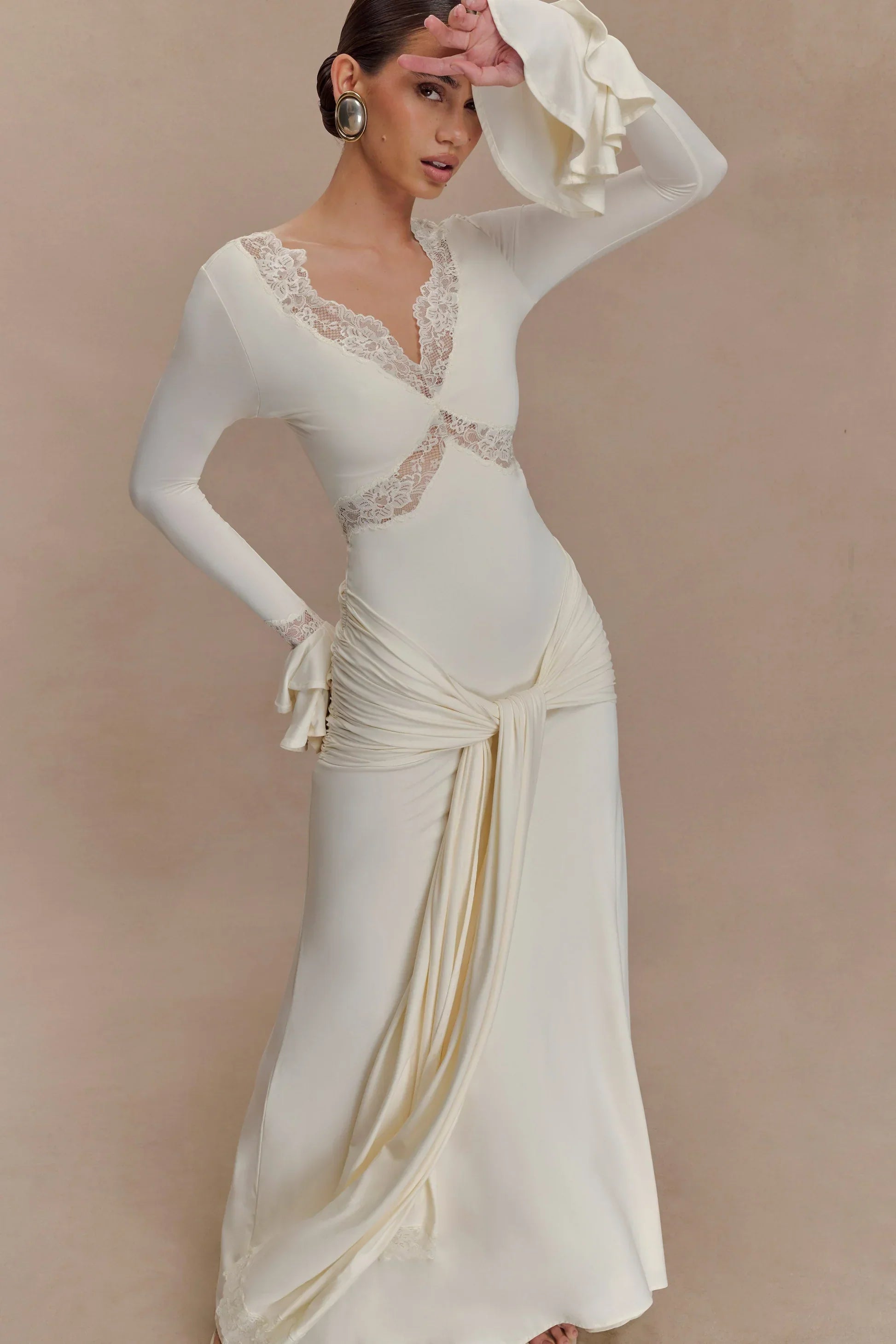 Seraphine™ | VESTIDO MAXI ENCAJE