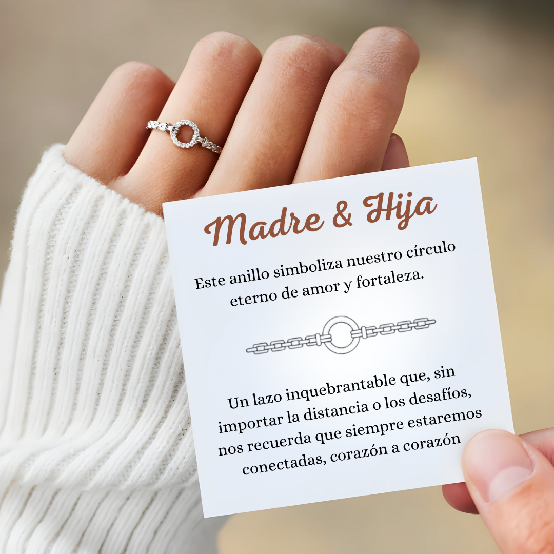 Anillo Círculo de fuerza - Madre & Hija