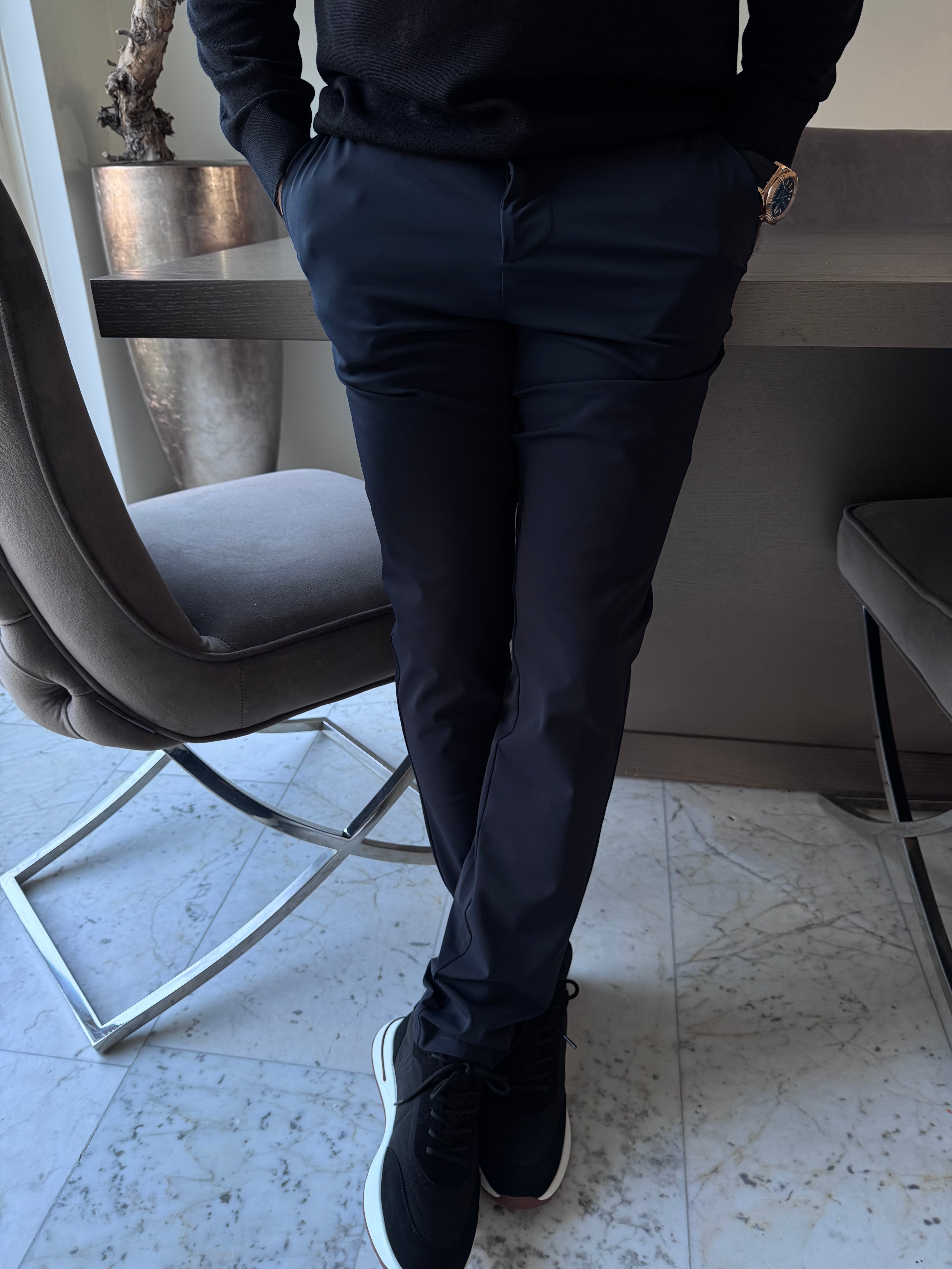 Pantalones inteligentes Joshua azul oscuro