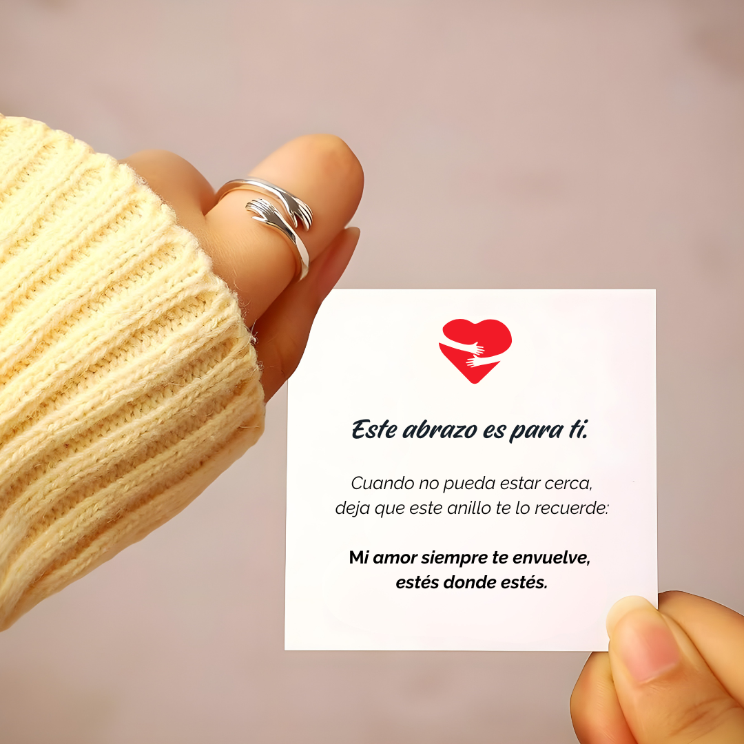 Anillo Abrazo Infinito