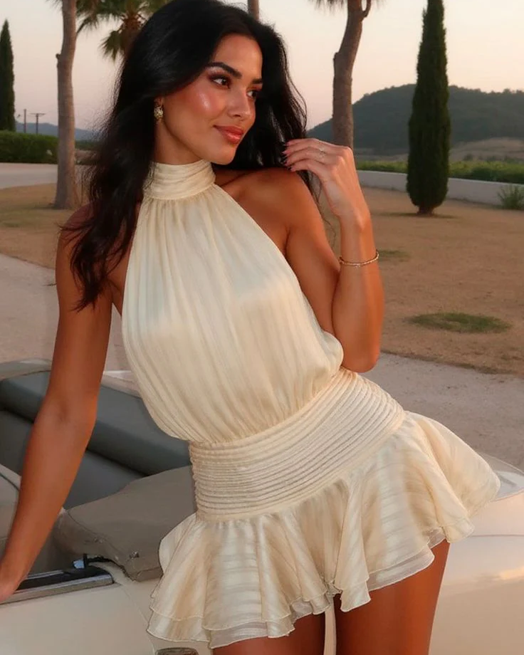 A™ | VESTIDO MINI DE CORTE