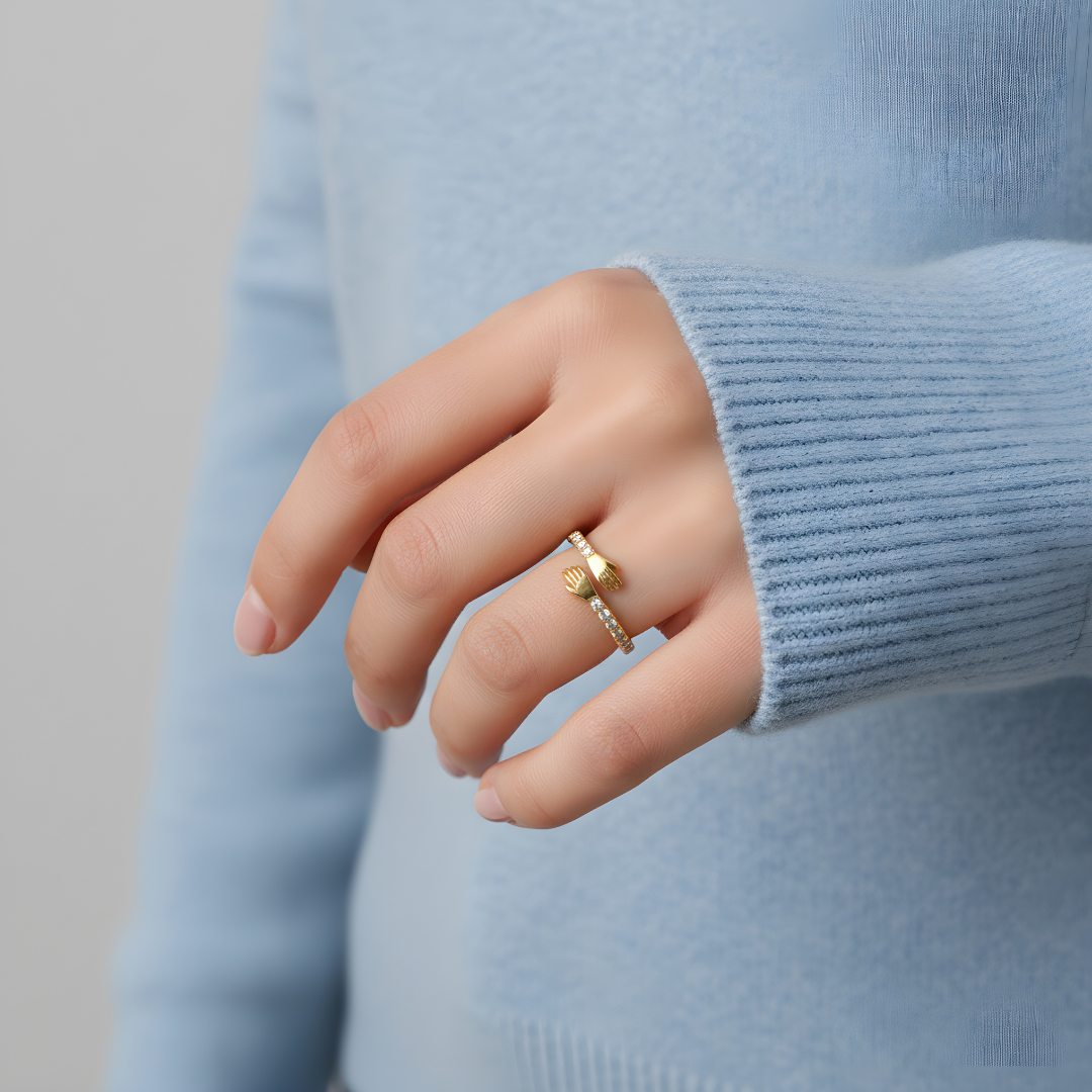 Anillo Abrazo Infinito