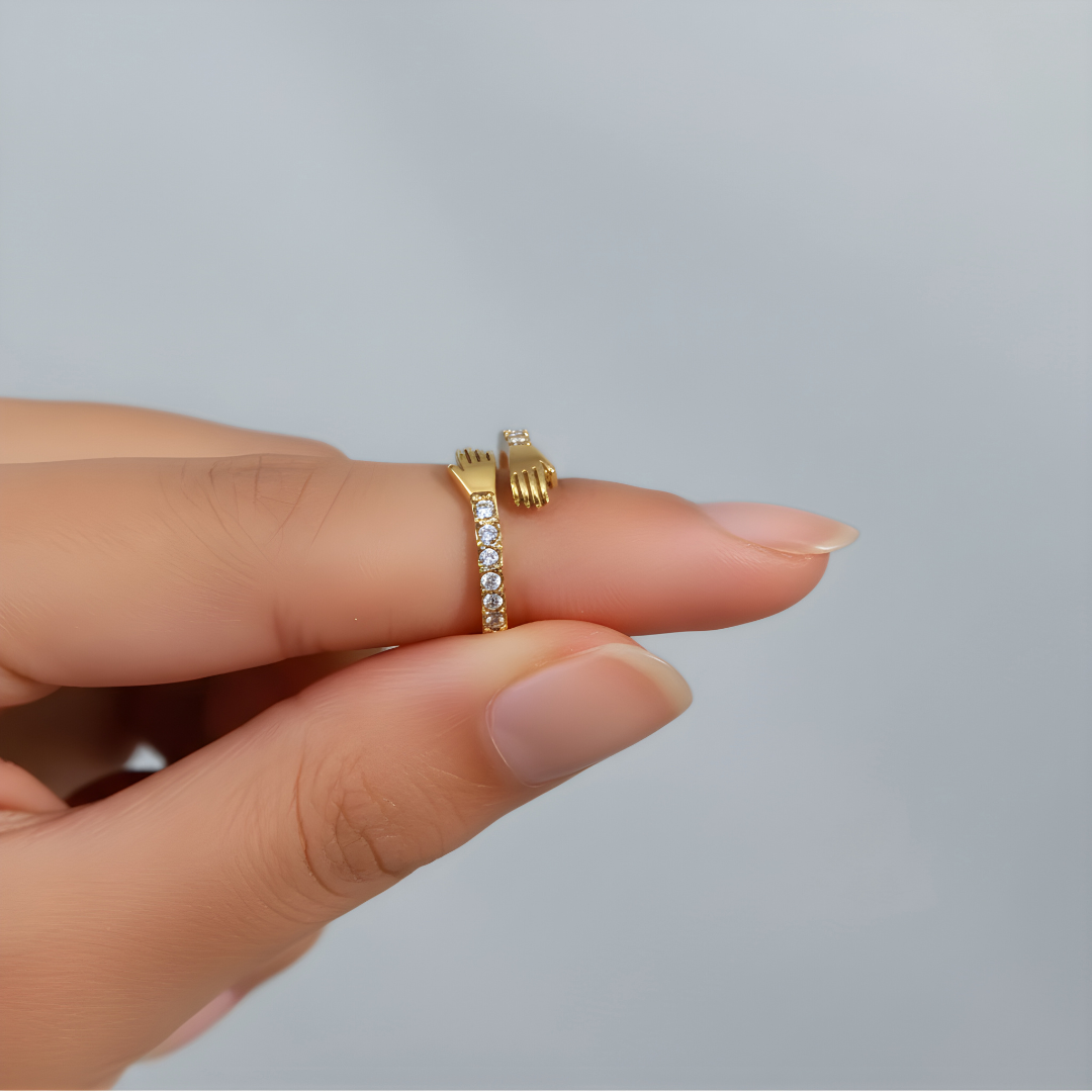 Anillo Abrazo Infinito