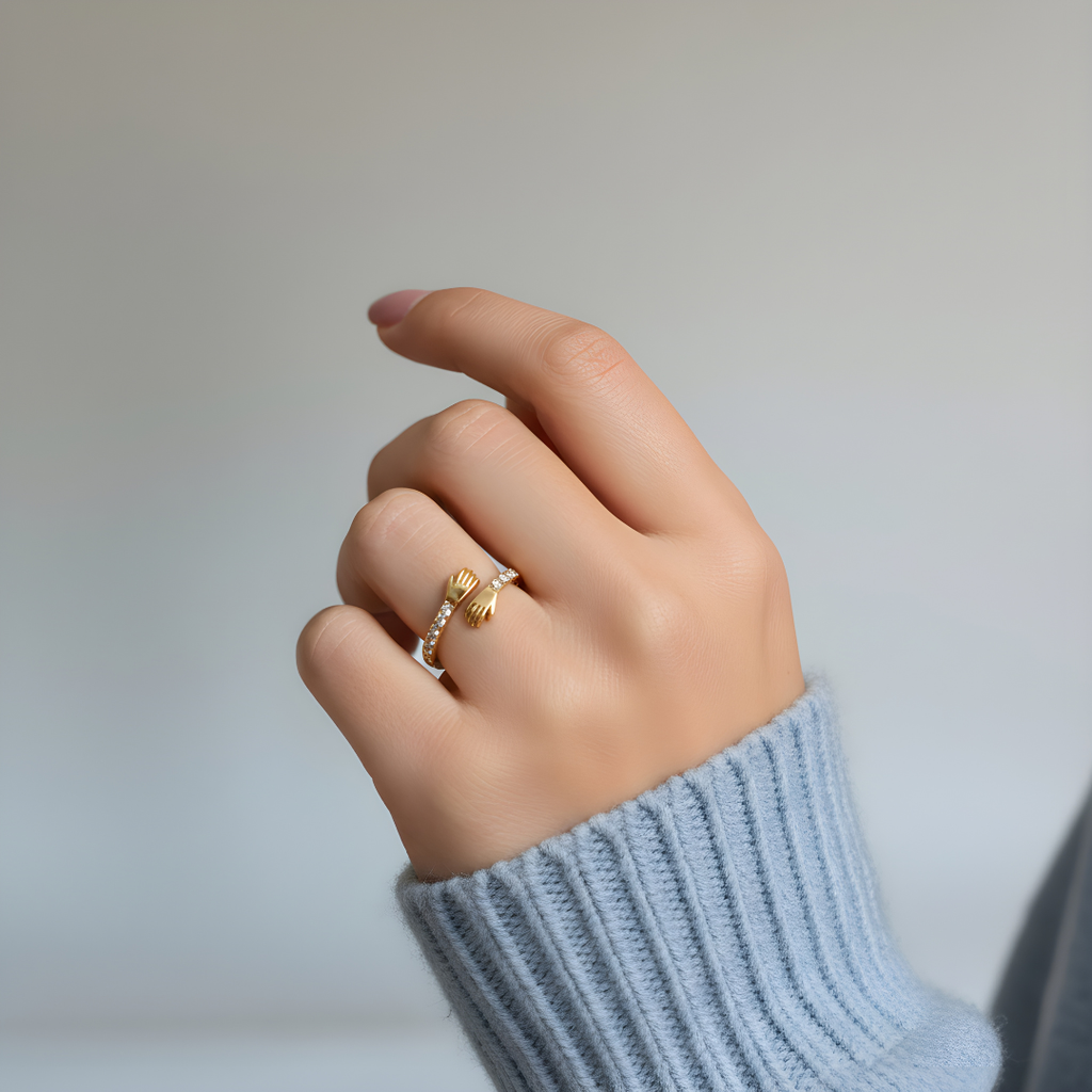 Anillo Abrazo Infinito