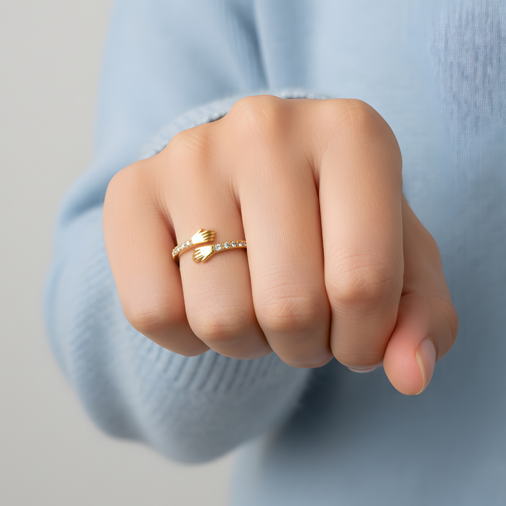Anillo Abrazo Infinito