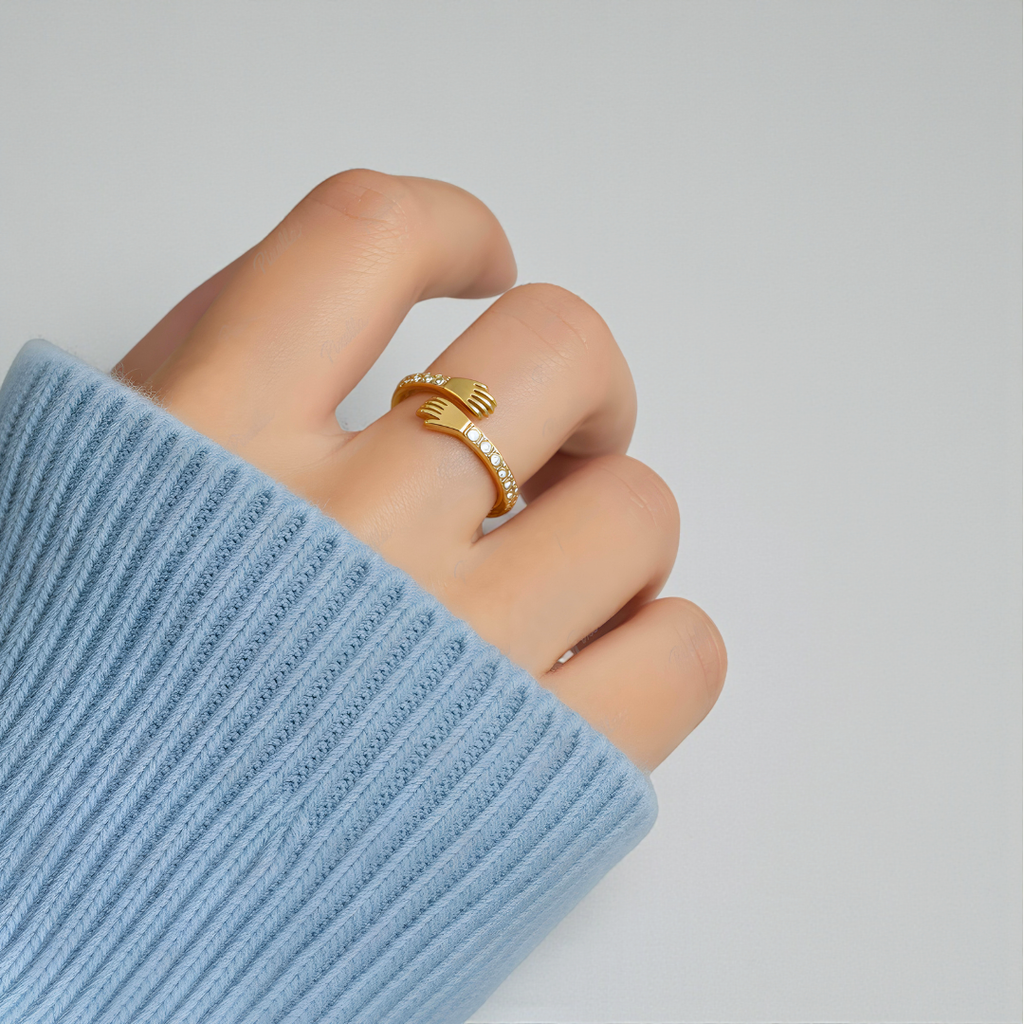 Anillo Abrazo Infinito