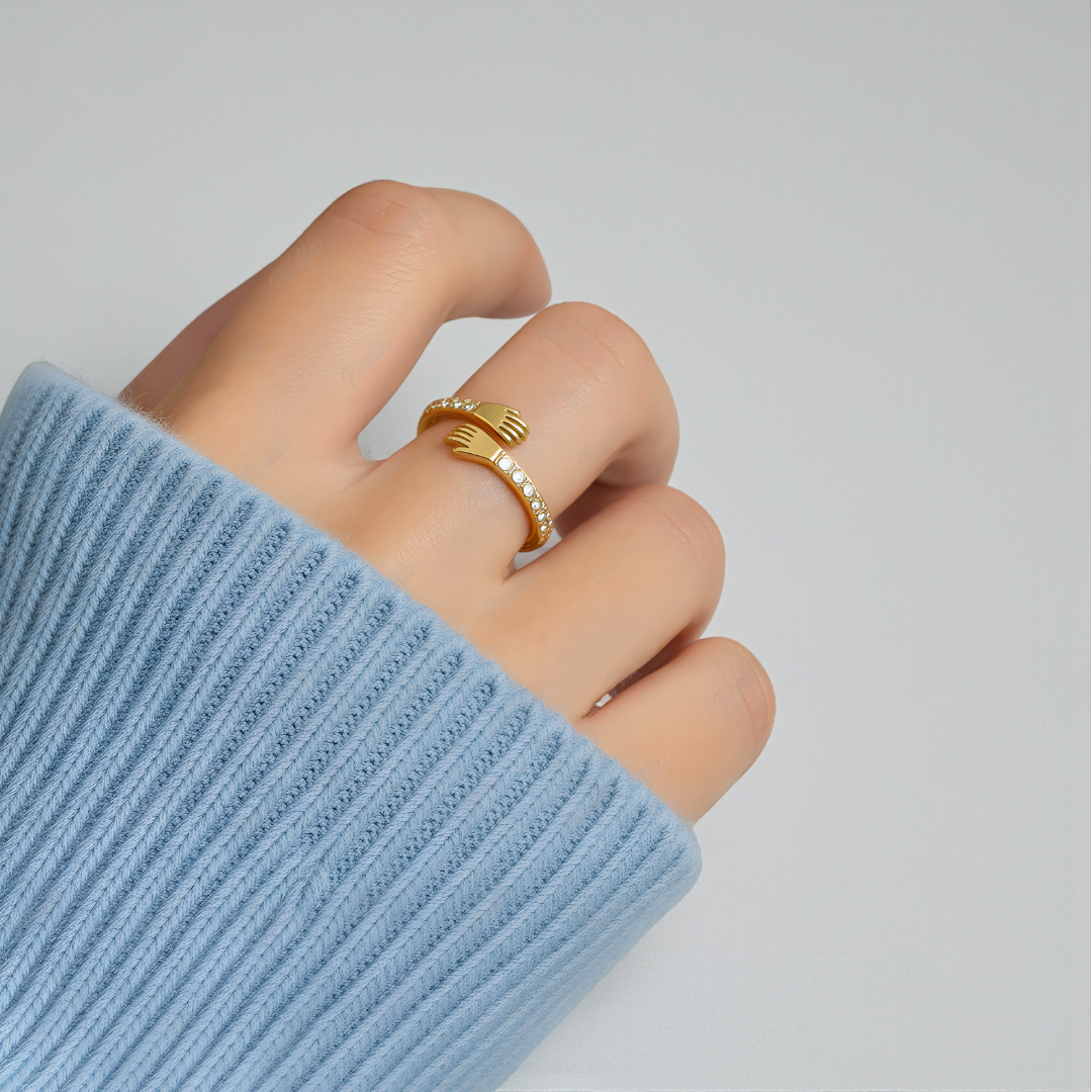 Anillo Abrazo Infinito