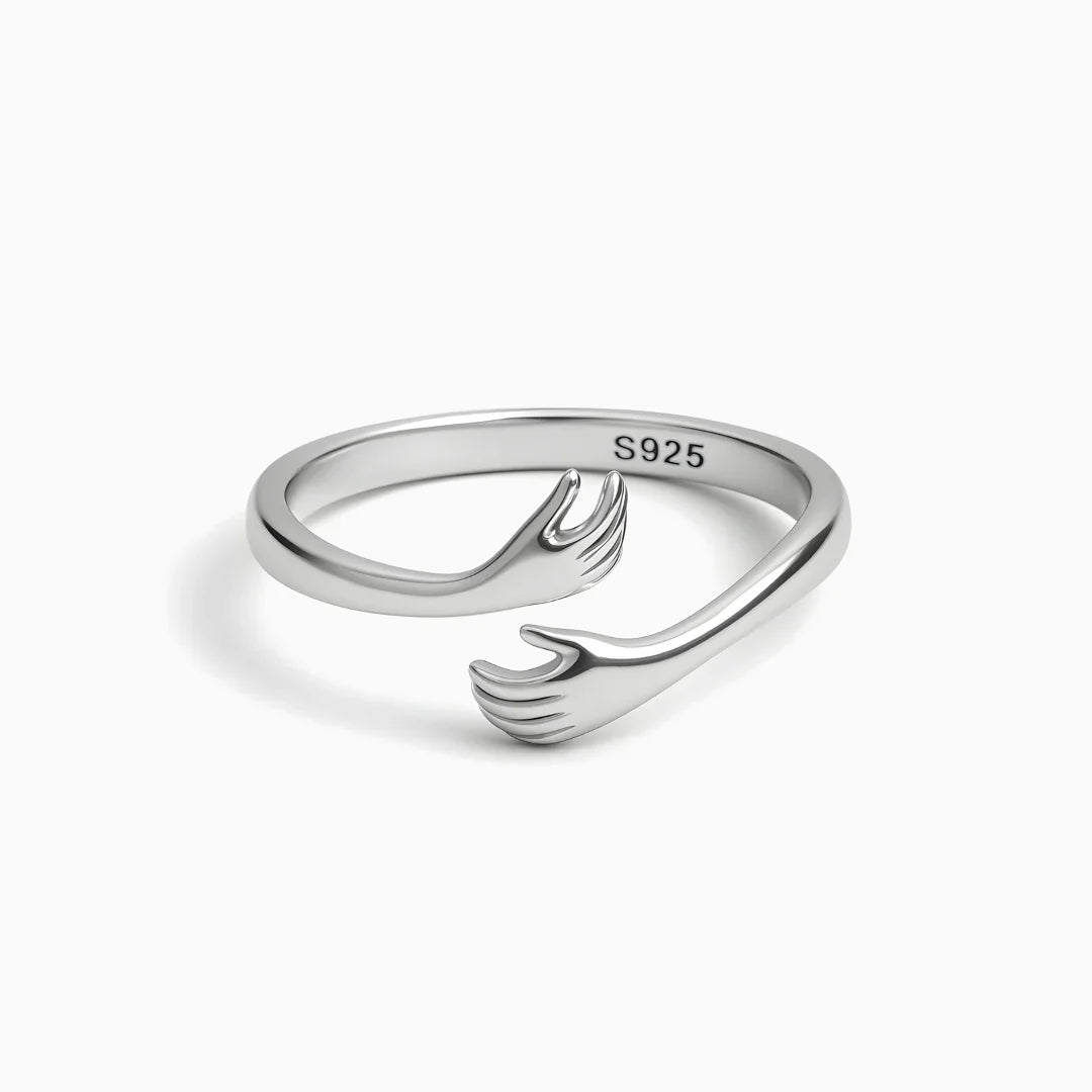 Anillo Abrazo Brillante
