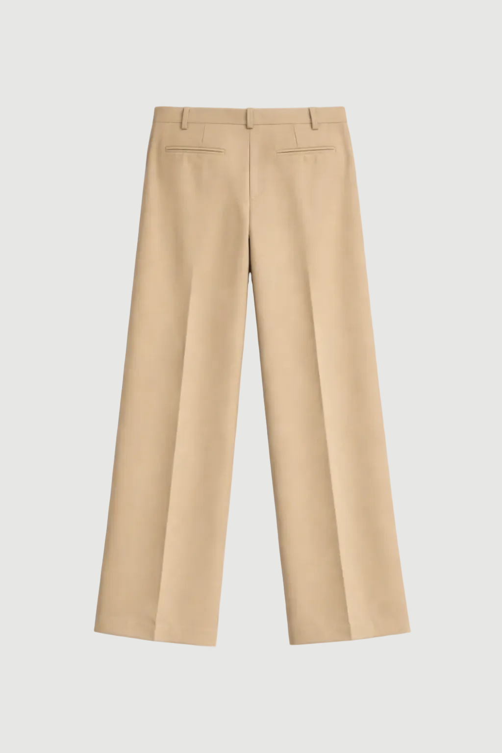 Pantalones Sócrates anchos beige