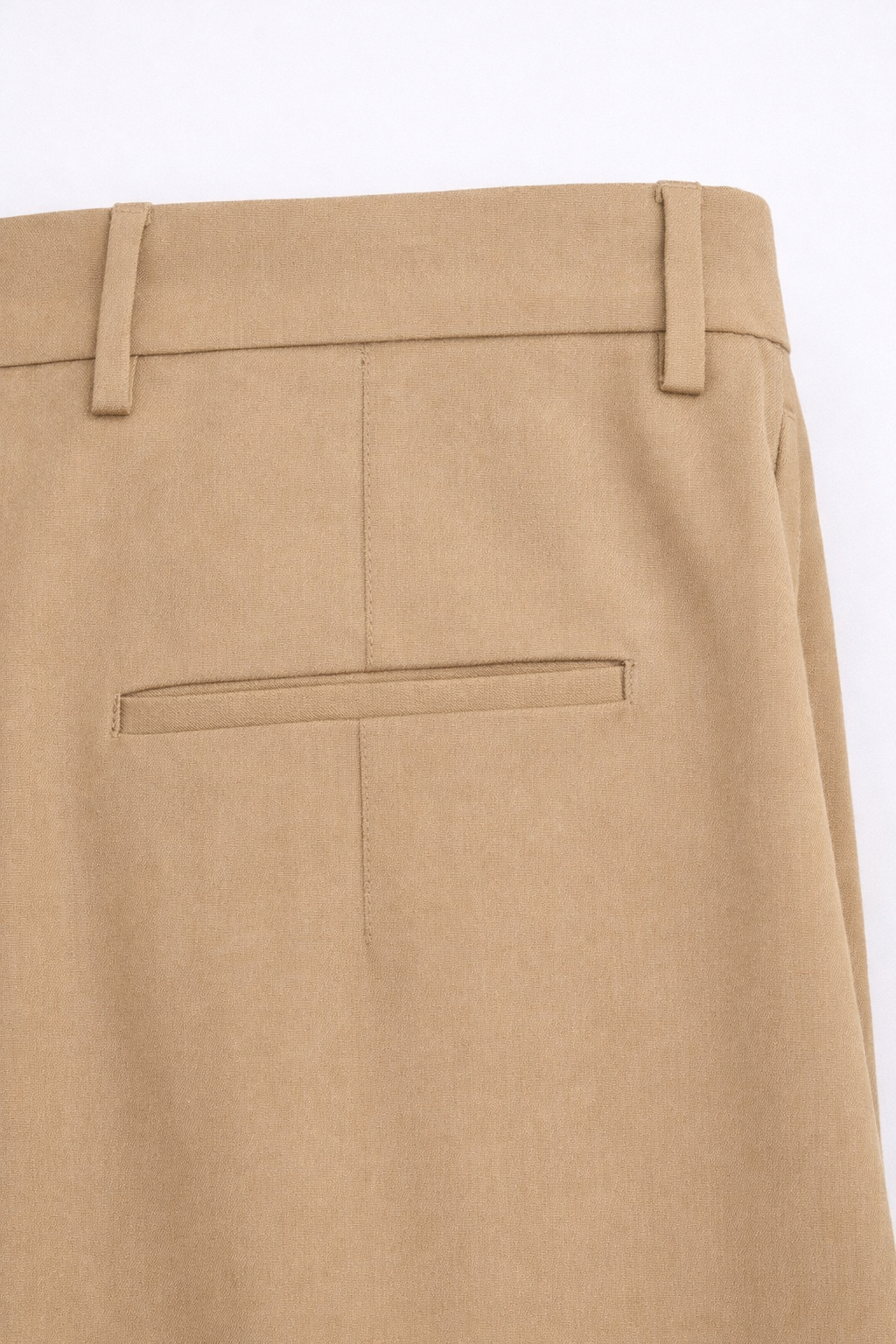 Pantalones Sócrates anchos beige