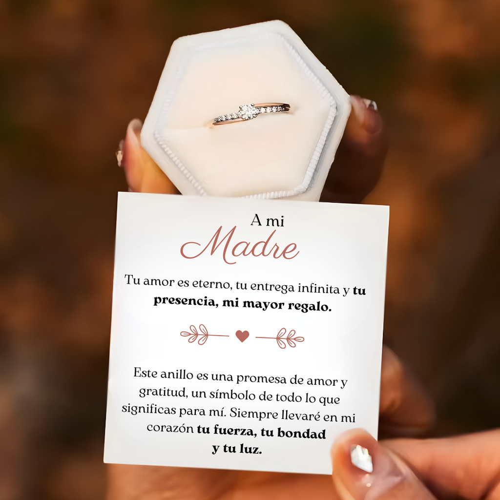 Anillo Promesa Eterna - A Mi Madre