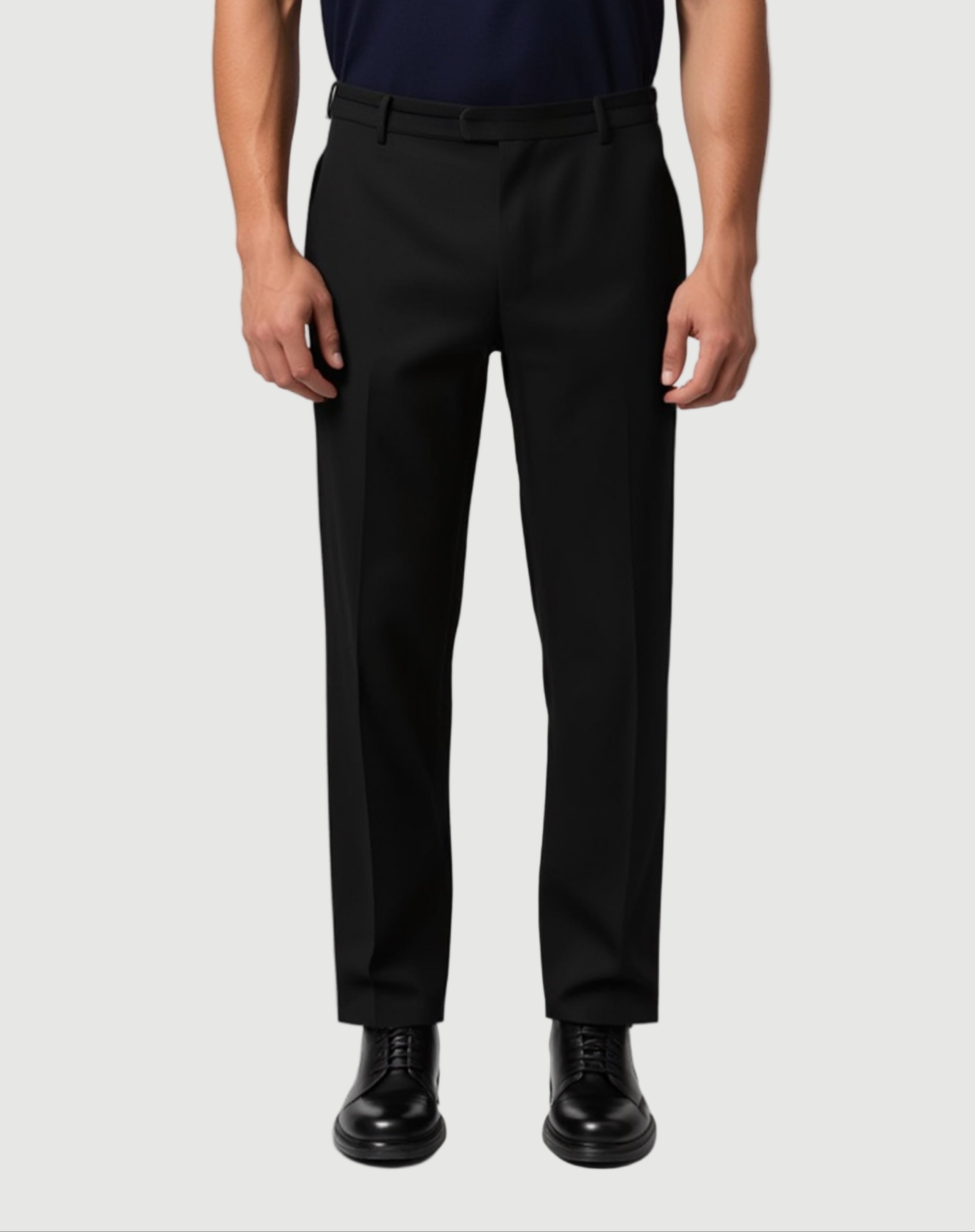 Pantalones uni negros