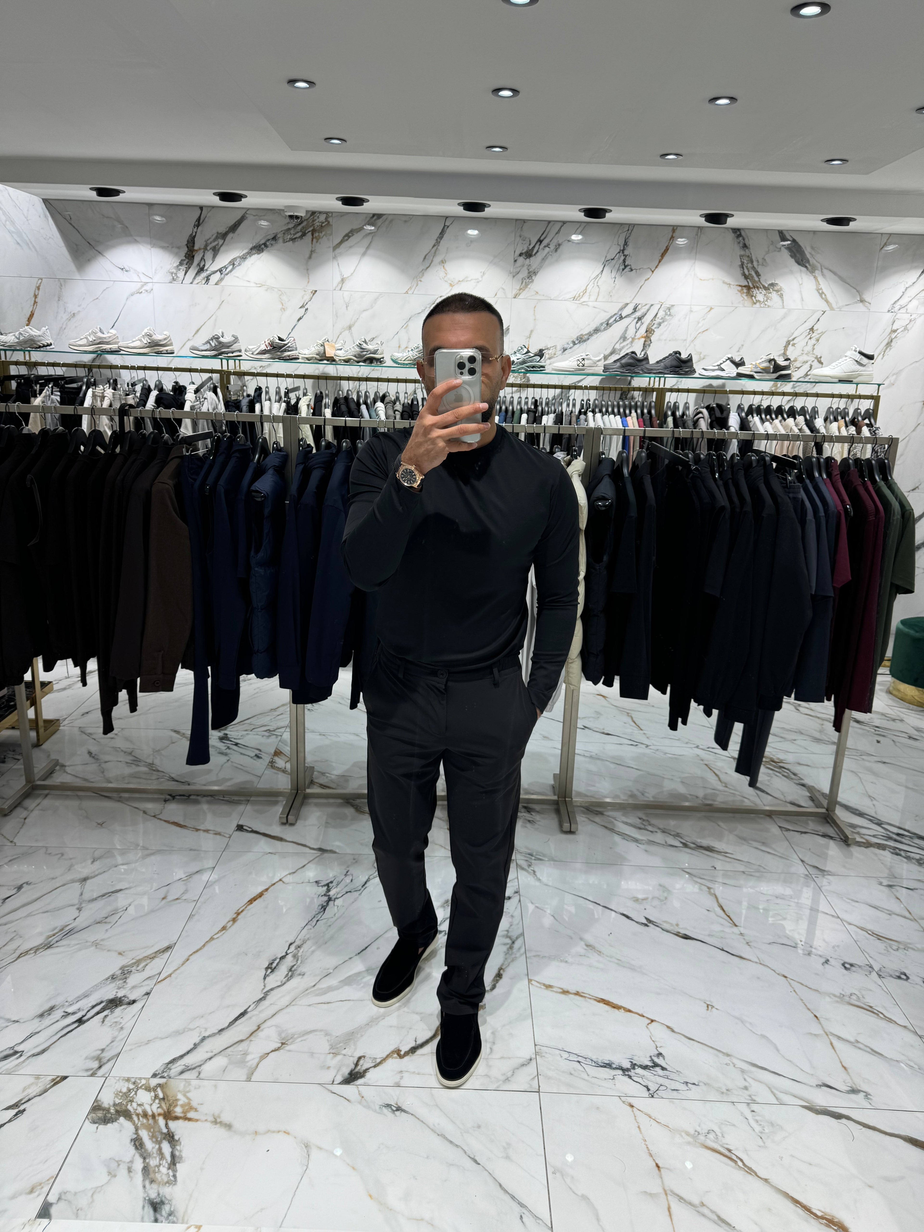 Pantalones inteligentes The Joshua negros