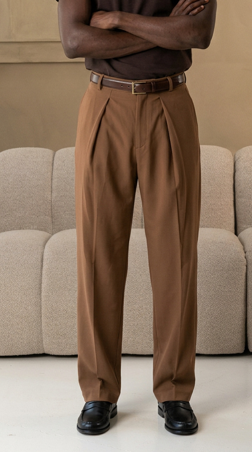 Pantalones anchos marrones de Sócrates