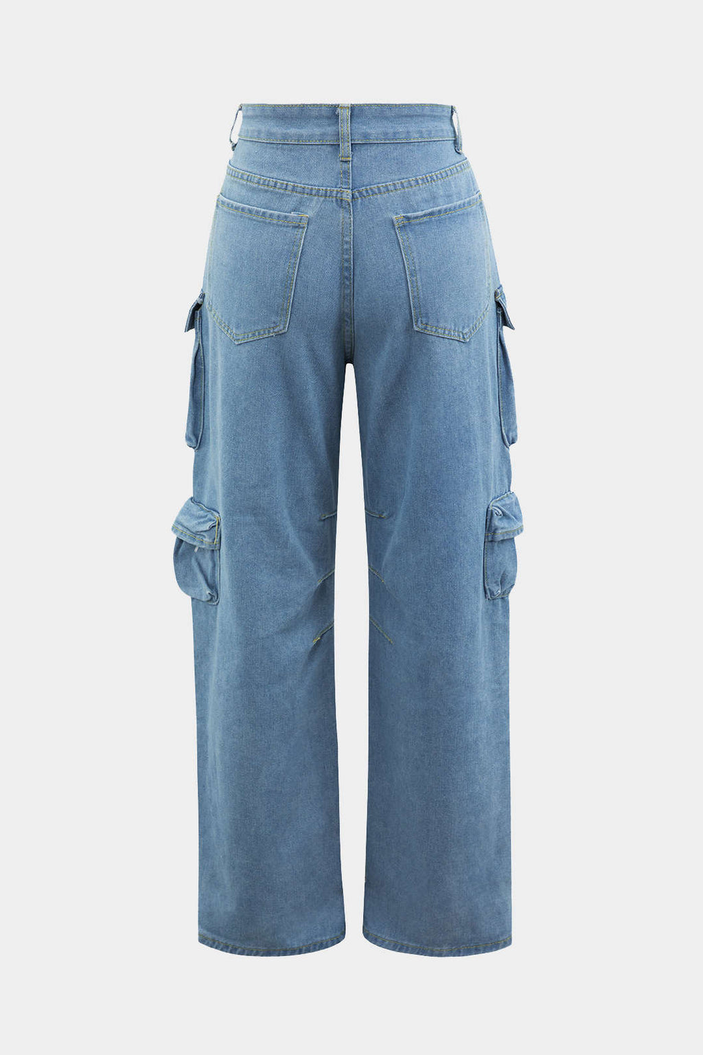 Olivia™ | JEANS DE MUJER DE PIERNA ANCHA CON BOLSILLOS