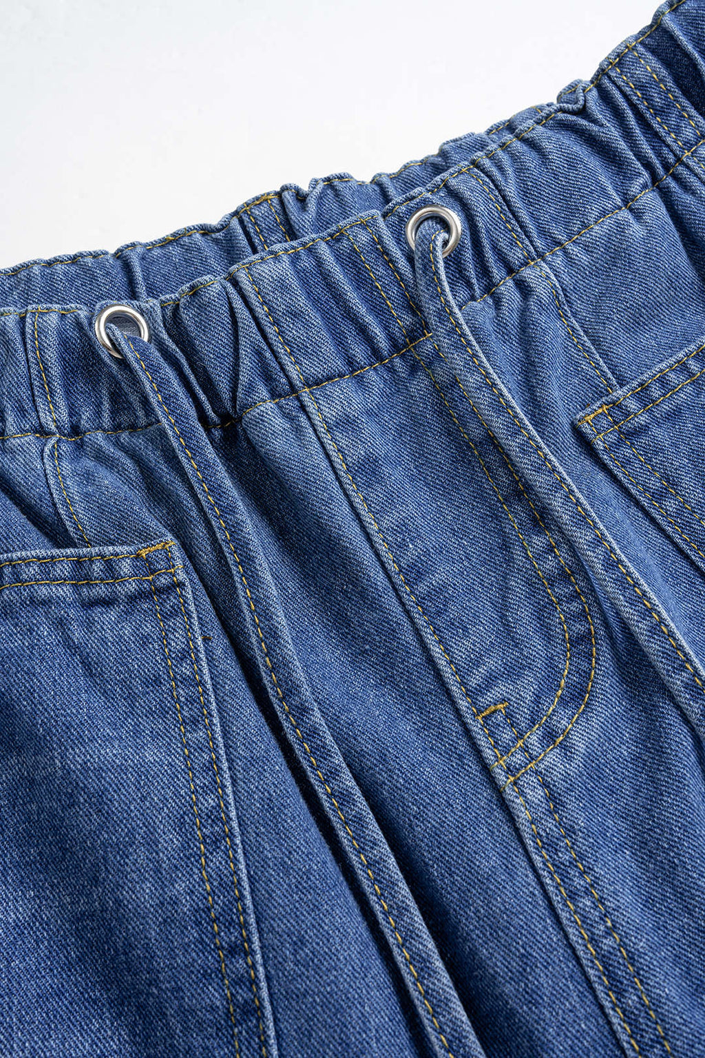 Mía™ | VAQUEROS PARA MUJER DE PIERNA ANCHA CON CORDÓN