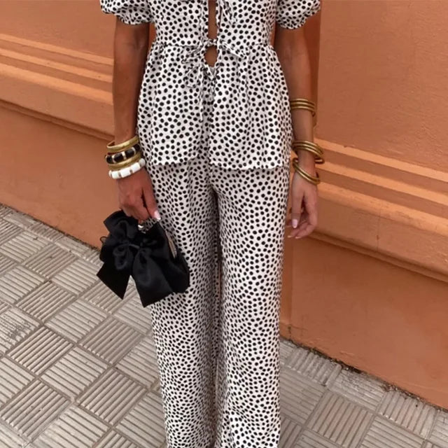 Leonor | Conjunto Casual Chic de Dos Piezas