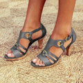Alejandra™ | TACONES ELEGANTES CON HEBILLA METÁLICA Y TACÓN BAJO SOFISTICADO