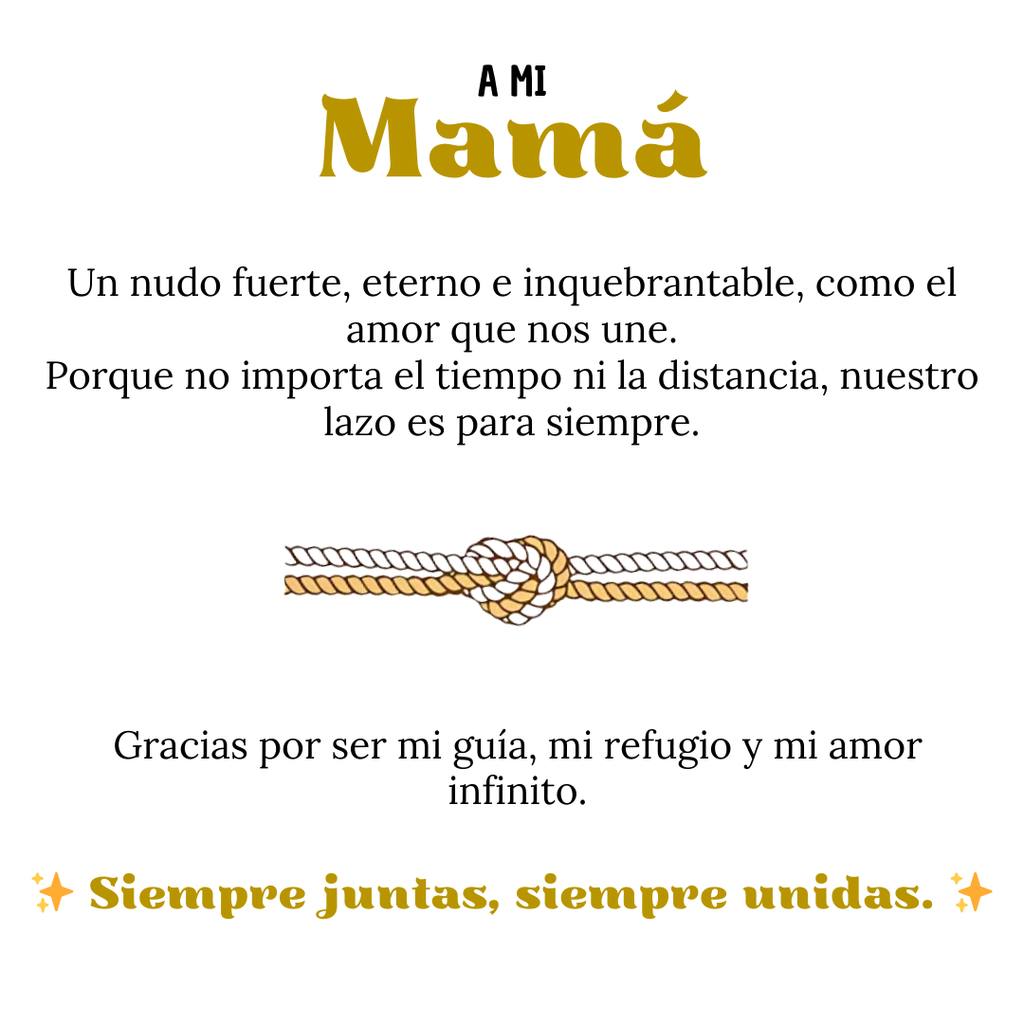 Anillo Nudo de Amor - A mi Mamá