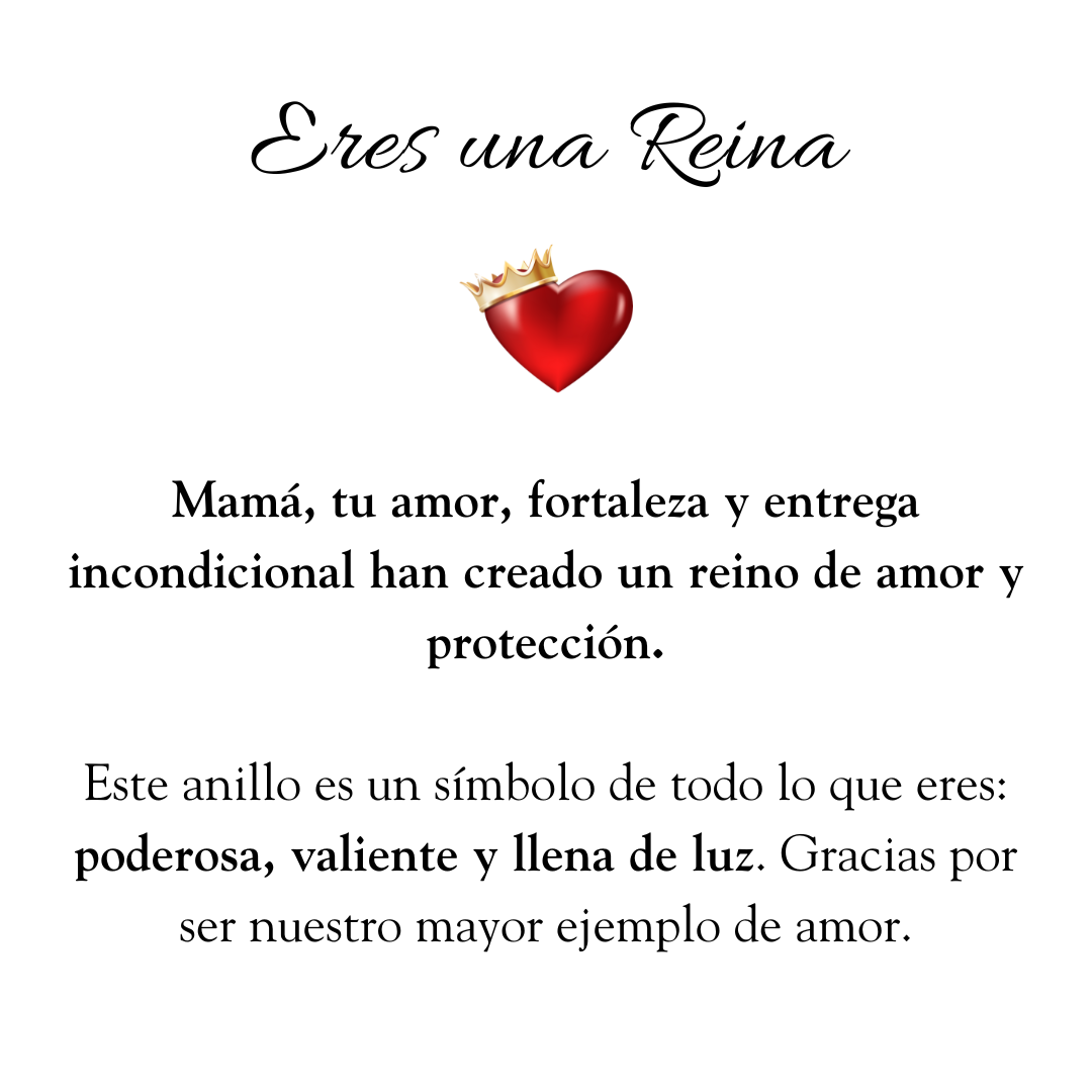 Anillo Reina - A mi Madre