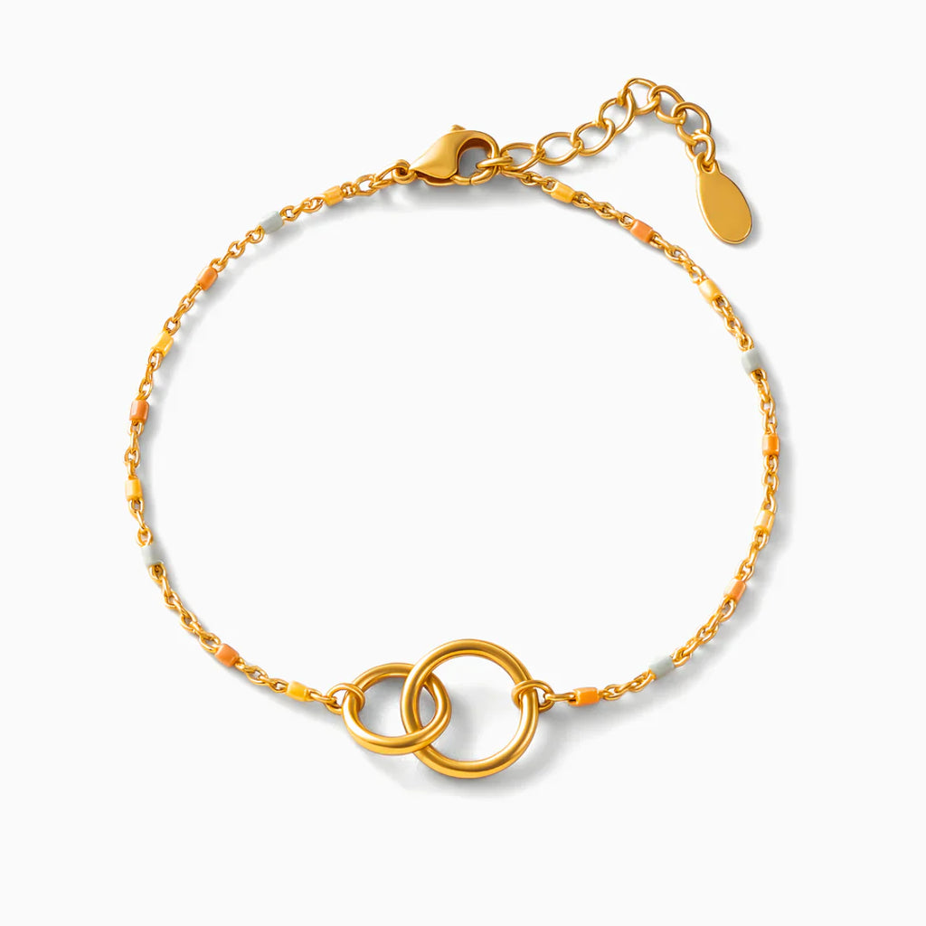 Pulsera Corazones Unidos - A mi Madre