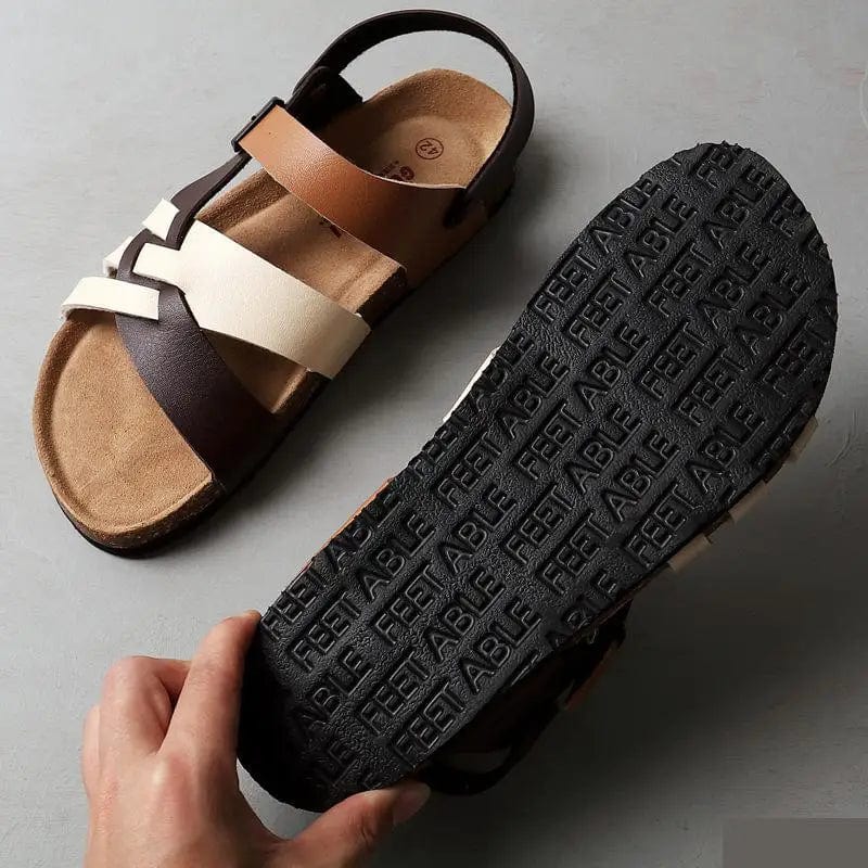 Andrea™ | SANDALIAS CASUAL CON CORREAS CRUZADAS Y PLANTILLA CONFORT NATURAL