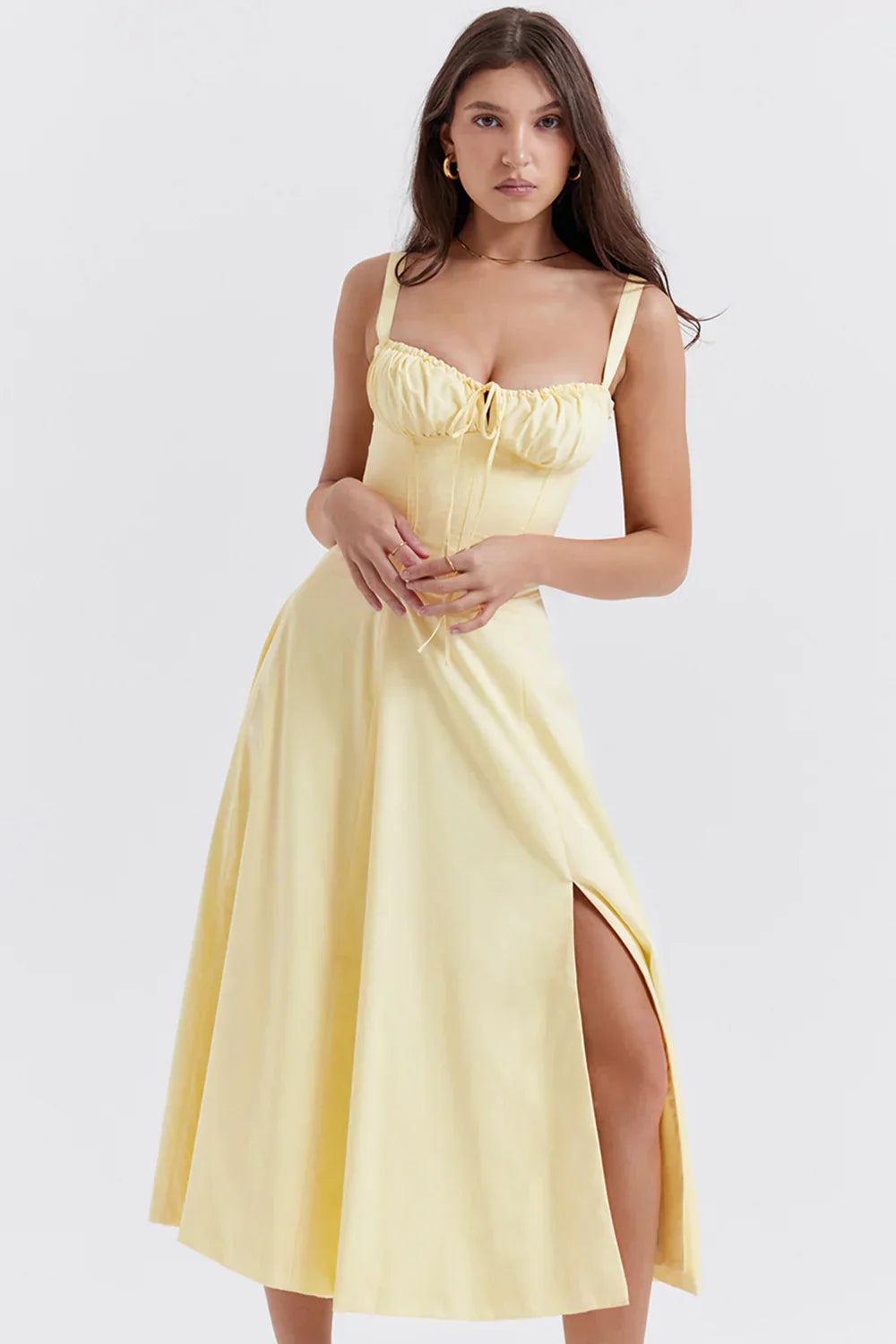 Emily™ | VESTIDO MIDI CORSÉ