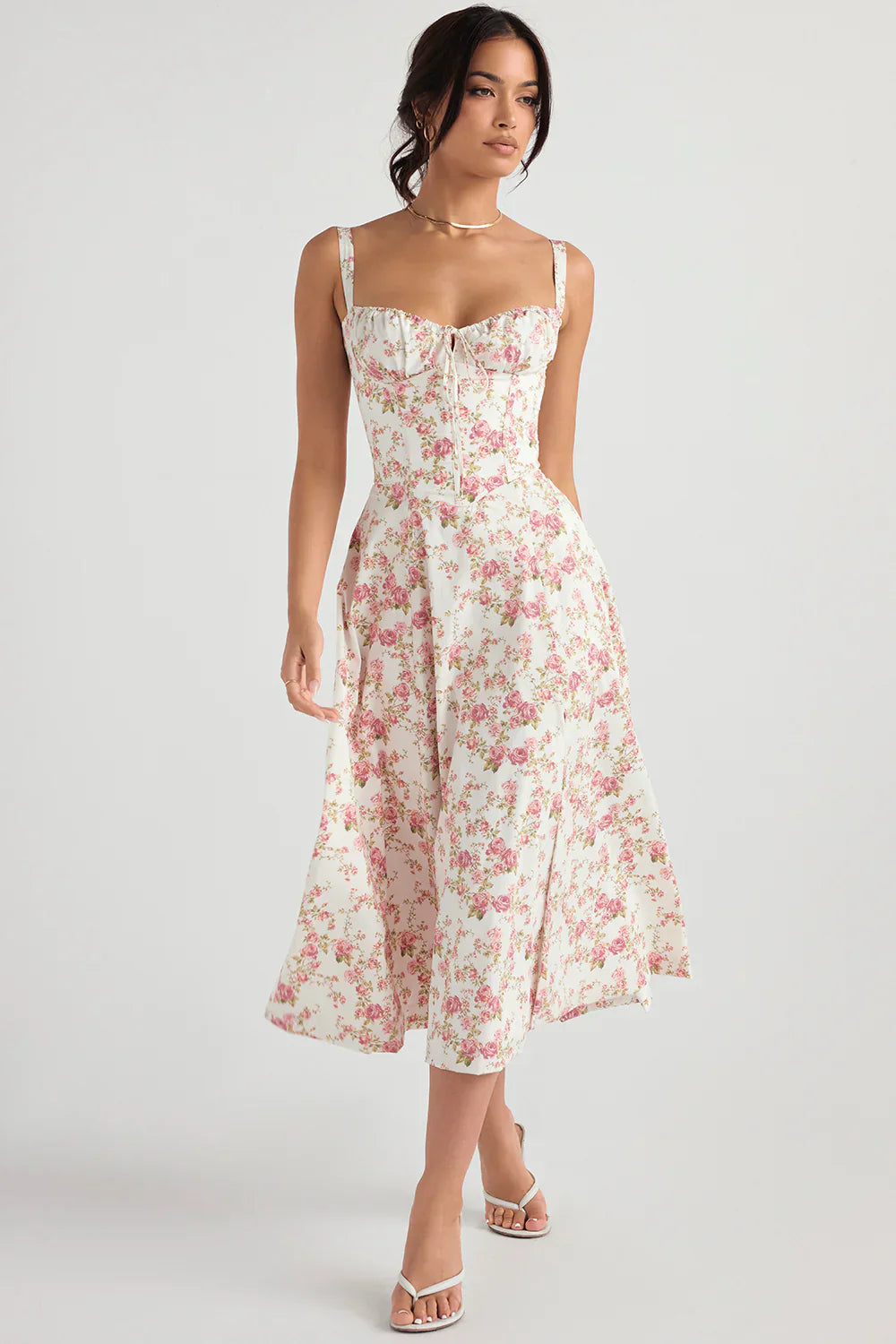 Emily™ | VESTIDO MIDI CORSÉ