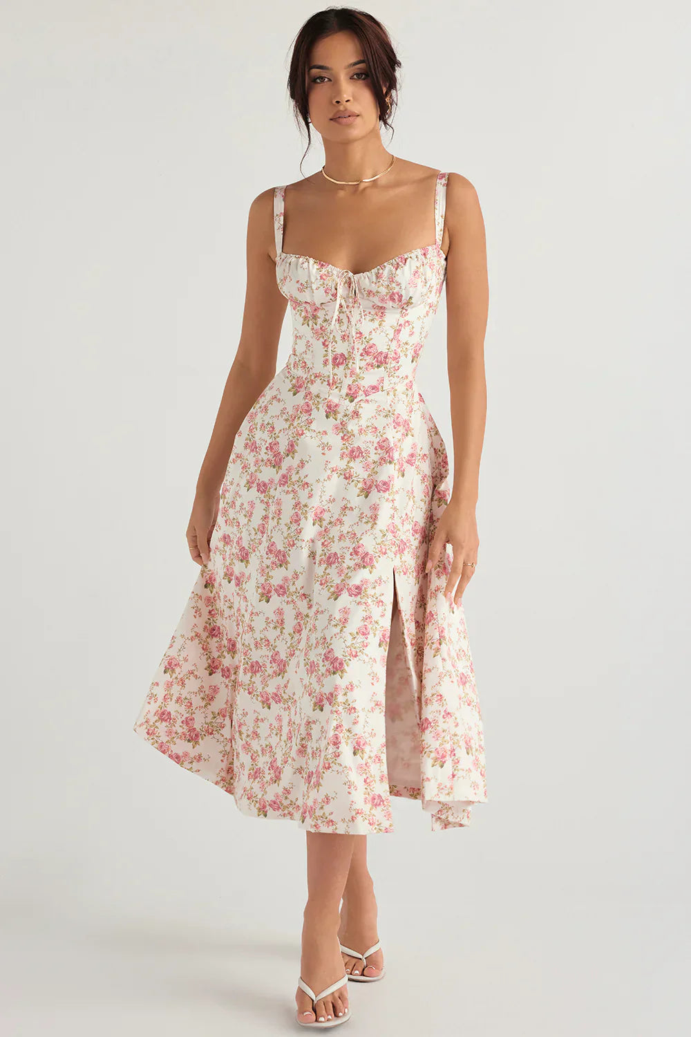 Emily™ | VESTIDO MIDI CORSÉ