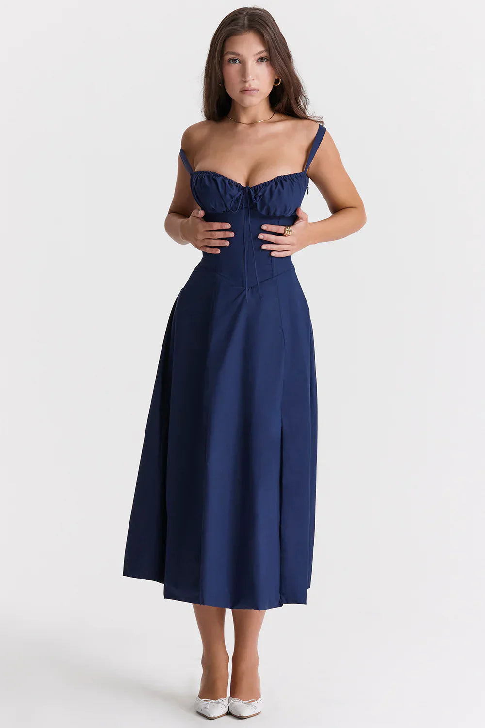 Emily™ | VESTIDO MIDI CORSÉ