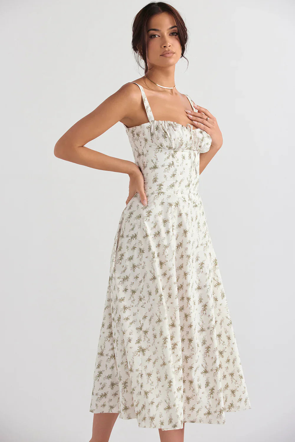 Emily™ | VESTIDO MIDI CORSÉ