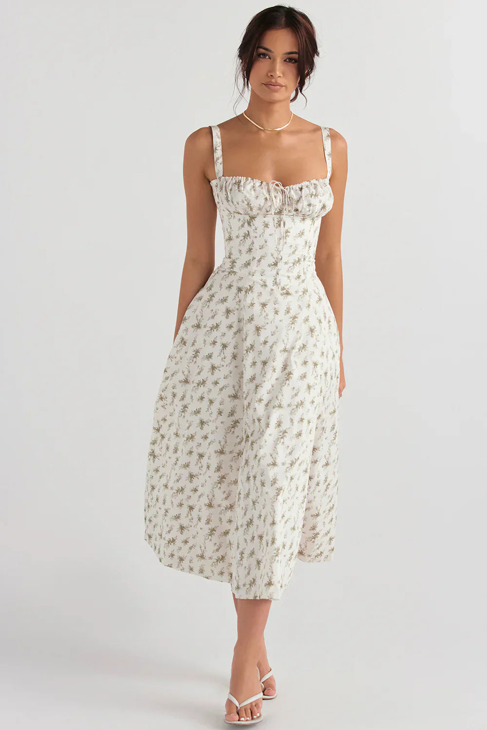 Emily™ | VESTIDO MIDI CORSÉ