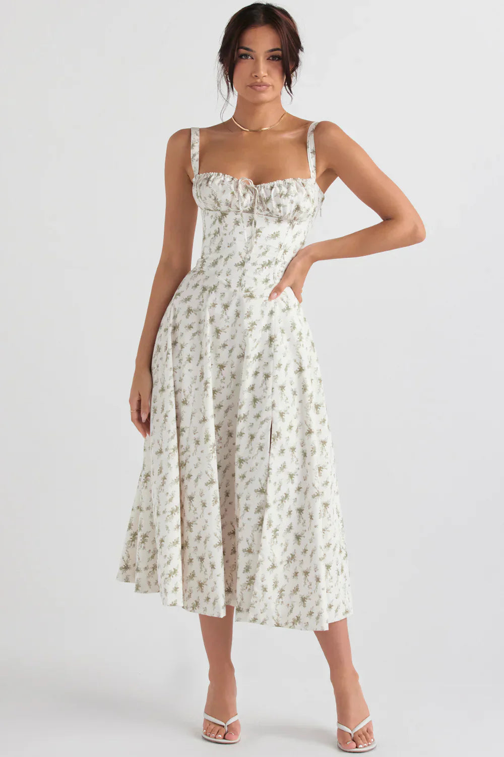 Emily™ | VESTIDO MIDI CORSÉ