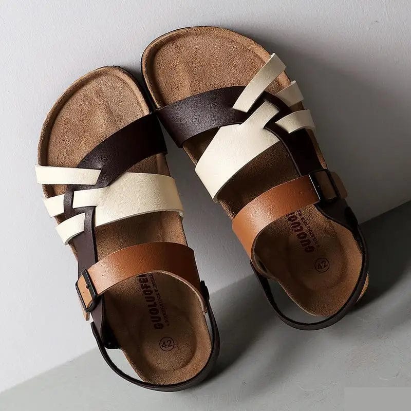 Andrea™ | SANDALIAS CASUAL CON CORREAS CRUZADAS Y PLANTILLA CONFORT NATURAL