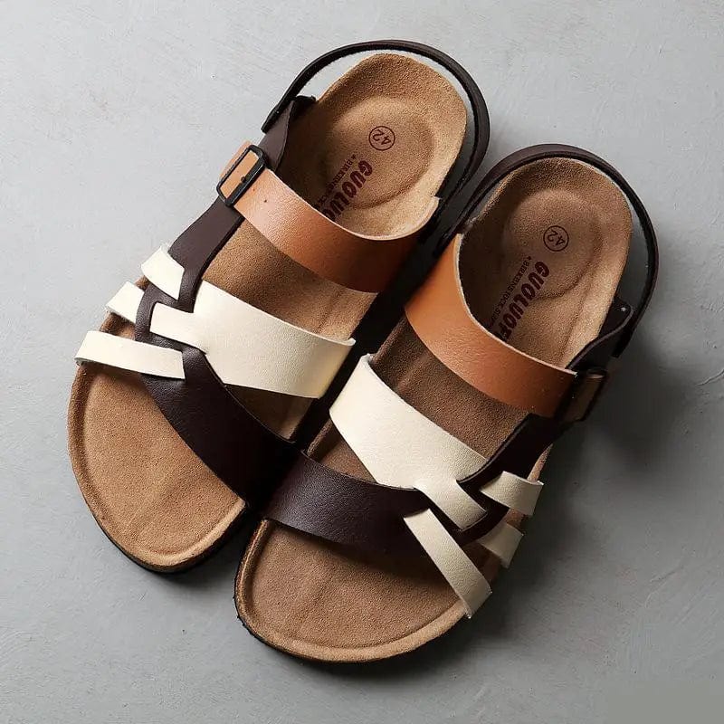 Andrea™ | SANDALIAS CASUAL CON CORREAS CRUZADAS Y PLANTILLA CONFORT NATURAL