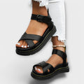 Renata™ | SANDALIAS URBANAS DE PLATAFORMA CON CORREAS AJUSTABLES Y ACABADO SUAVE