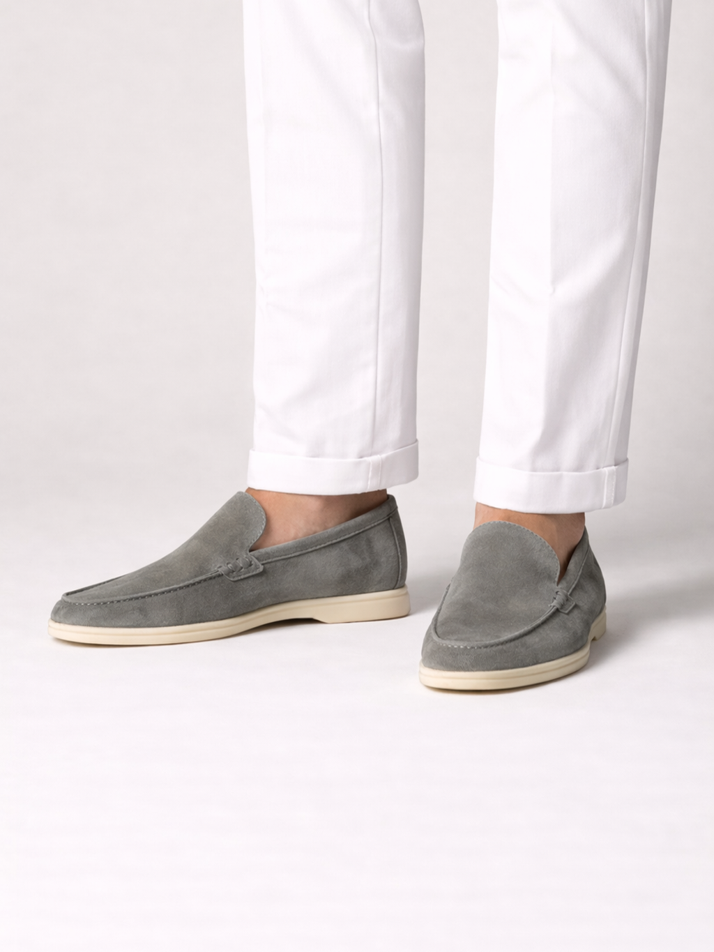 Savio mocasín gris