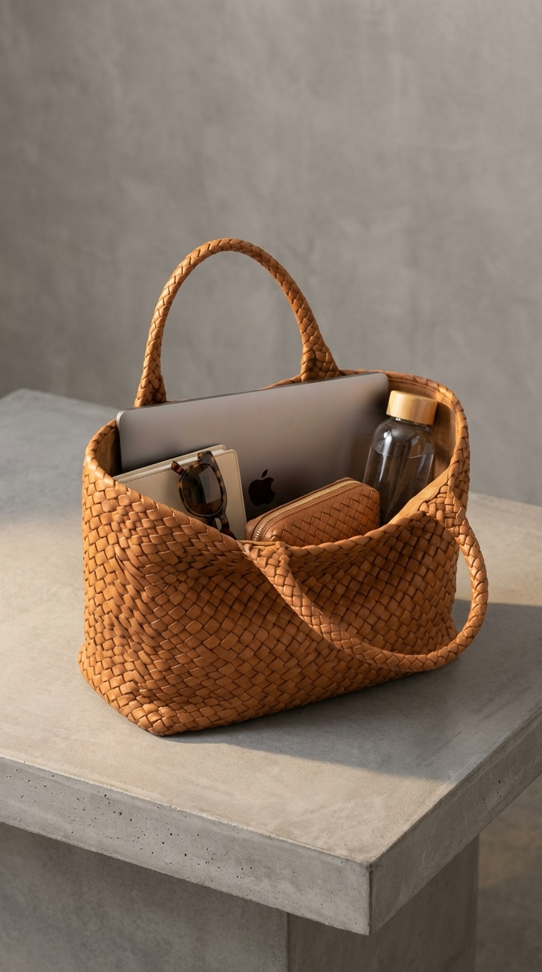 Heritage™ | Lana bolso tote de cuero Artesanal