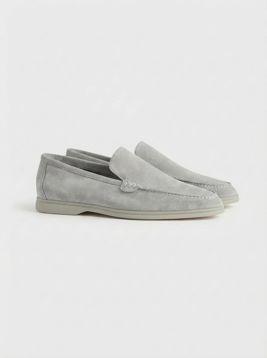 Mocasín Savio beige gris