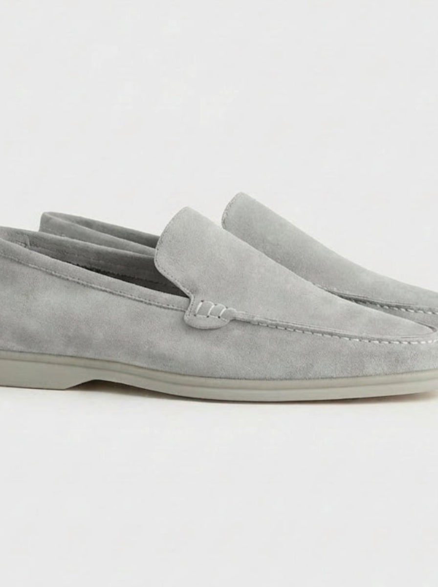 Mocasín Savio beige gris