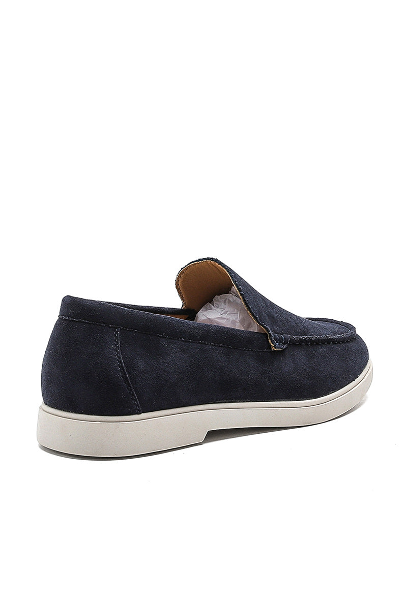 Mocasín Pavio azul marino