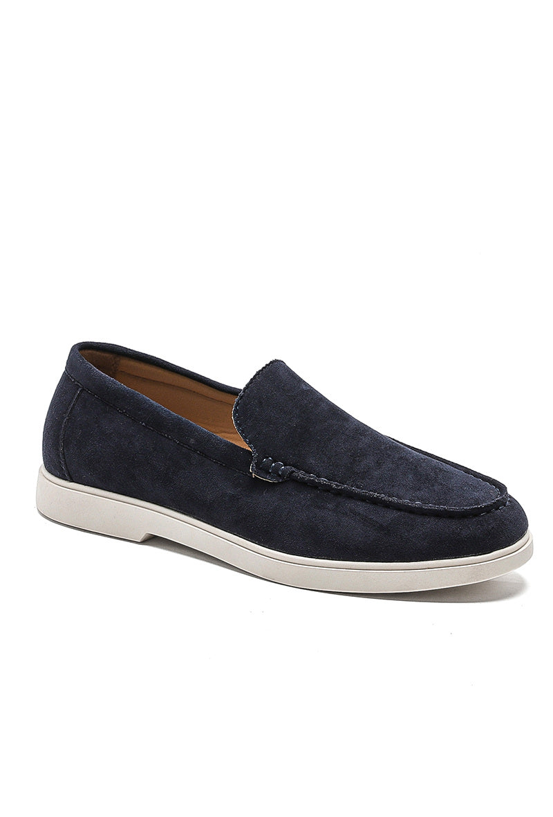 Mocasín Pavio azul marino