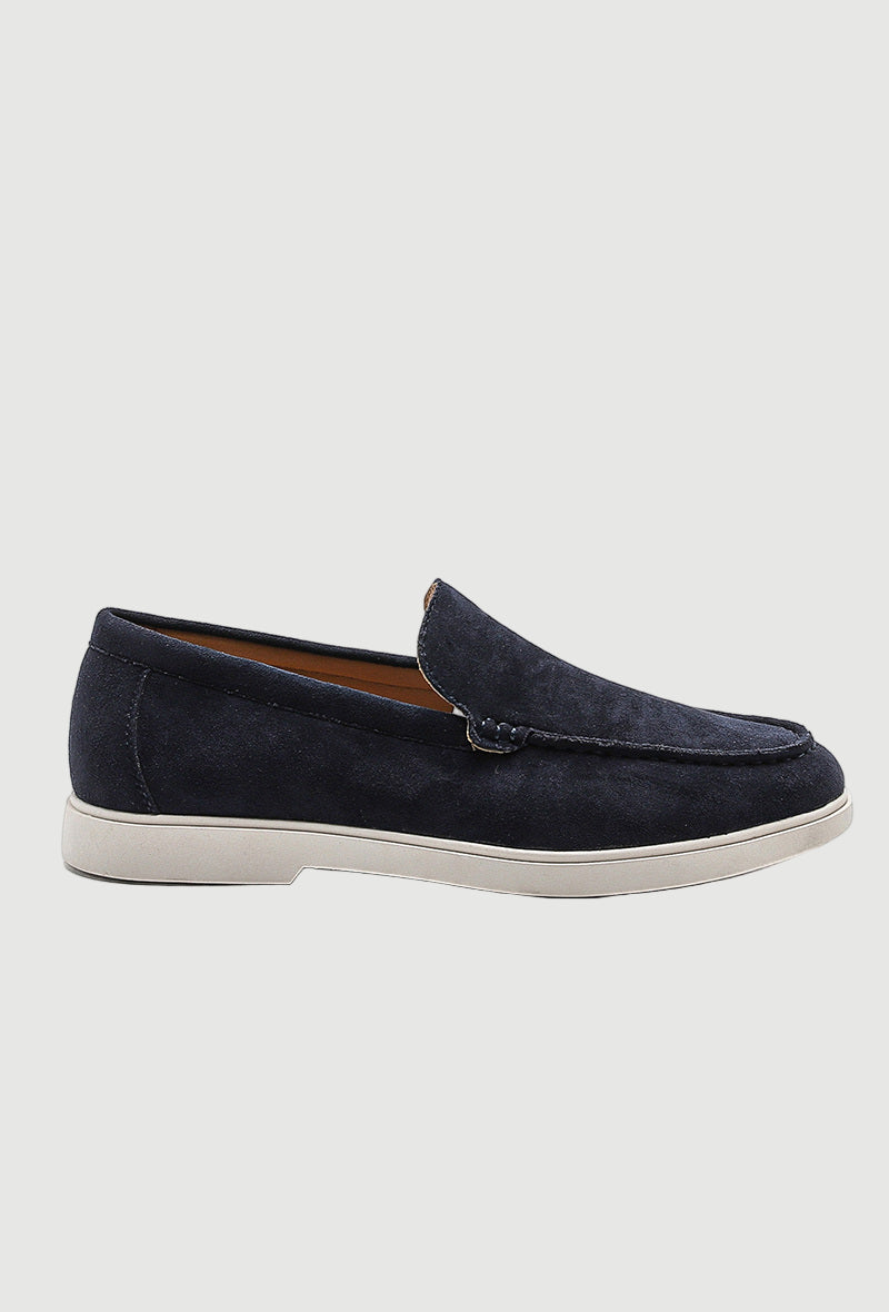 Mocasín Pavio azul marino