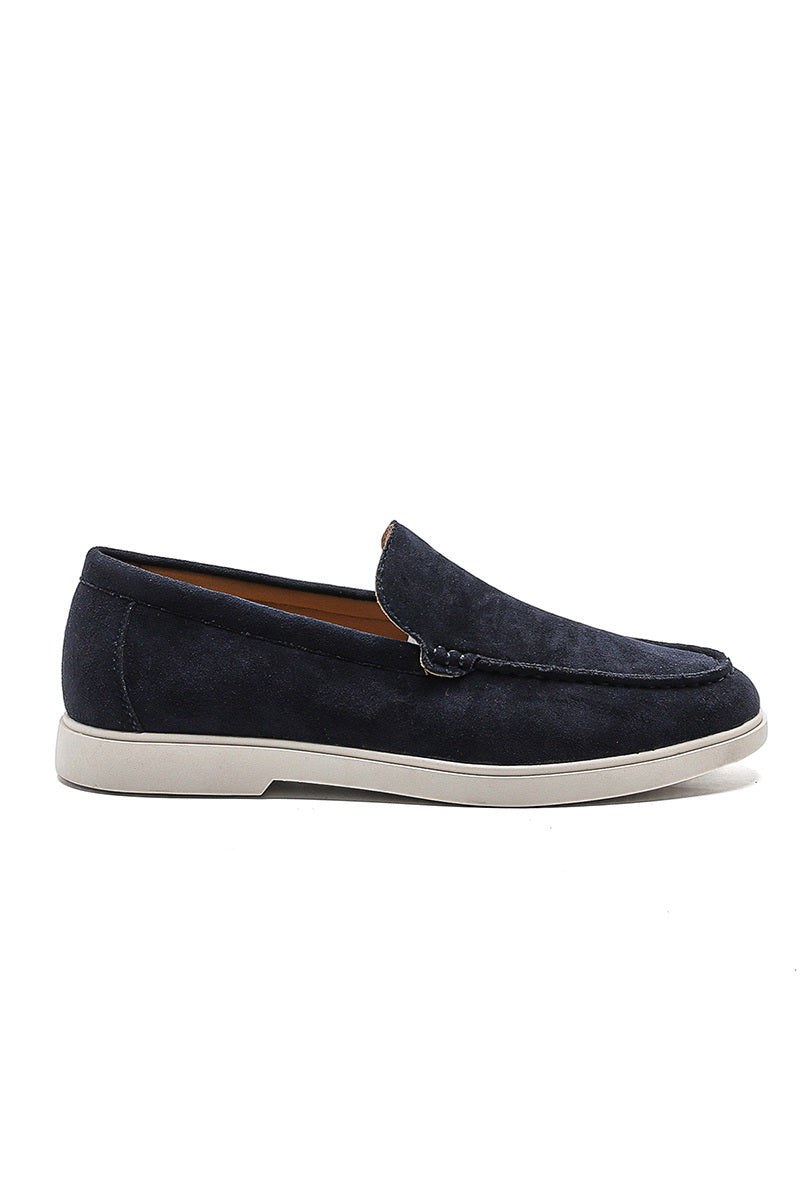 Mocasín Pavio azul marino