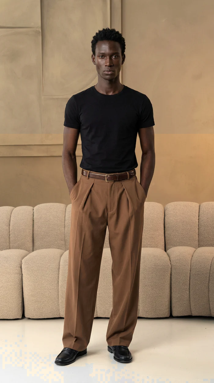 Pantalones anchos marrones de Sócrates