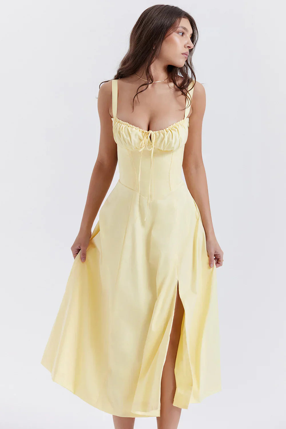 Emily™ | VESTIDO MIDI CORSÉ